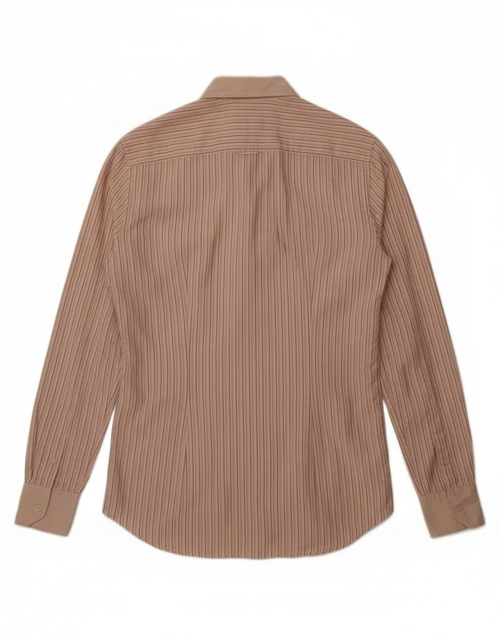 Koszula męska George Dolce & Gabbana rozmiar 39 15 1/2 w średnie beżowe paski