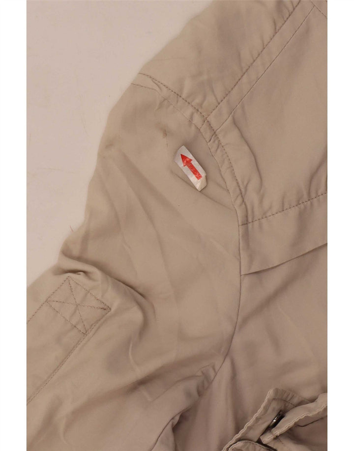 Kurtka damska Massimo Dutti UK 14, średnia beżowa, bawełniana