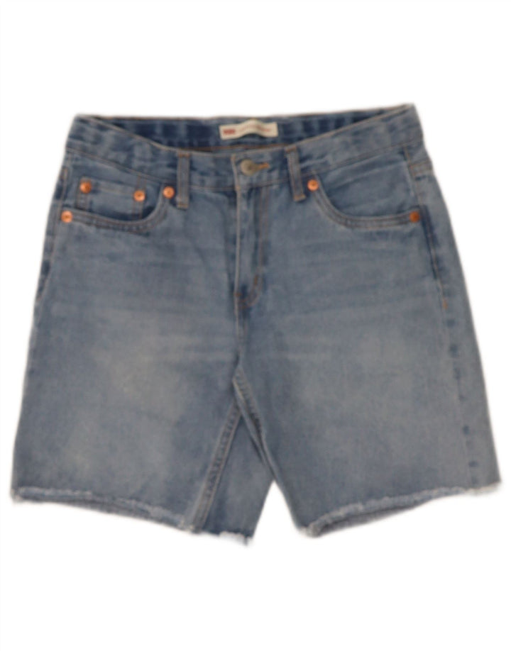 LEVI'S Boys Denim Shorts 13-14 Years W28  Blue Cotton