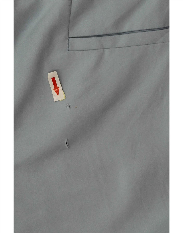 Spodnie damskie Zara Crop Chino Medium W30 L26 Niebieskie