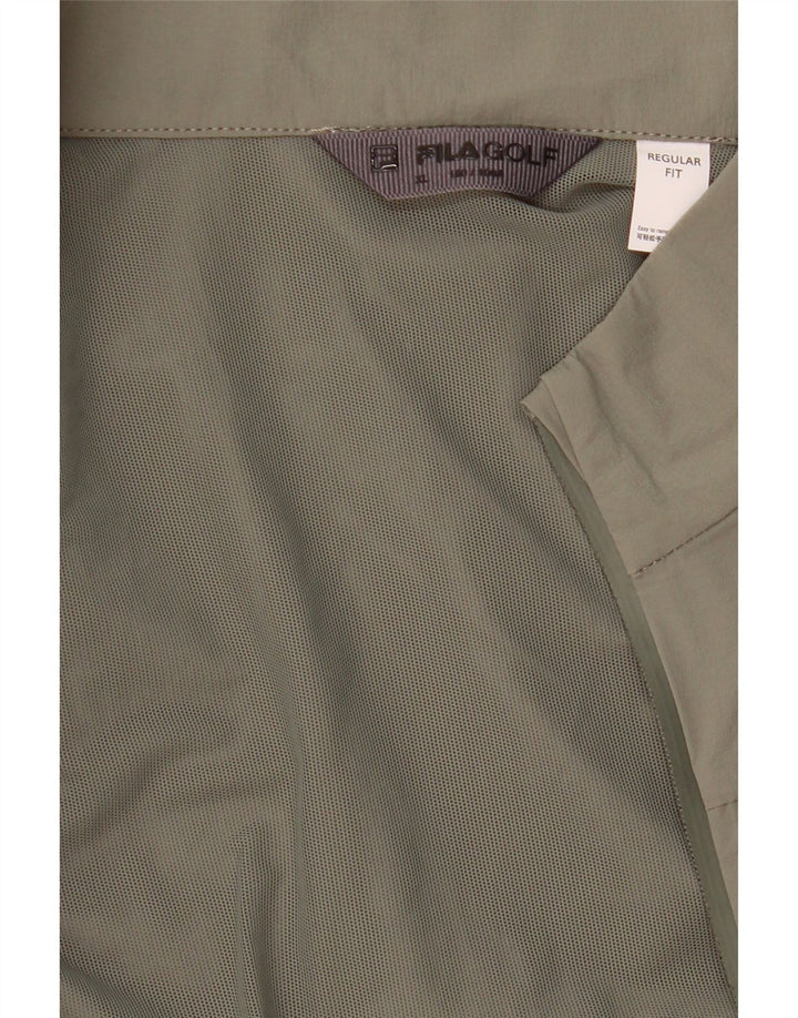 Damska kurtka dresowa Fila o regularnym kroju, UK 18 XL Khaki