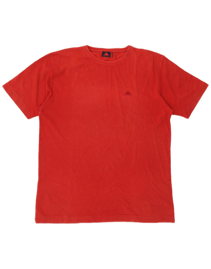 T-shirt męski Kappa Top XL, czerwony, bawełniany