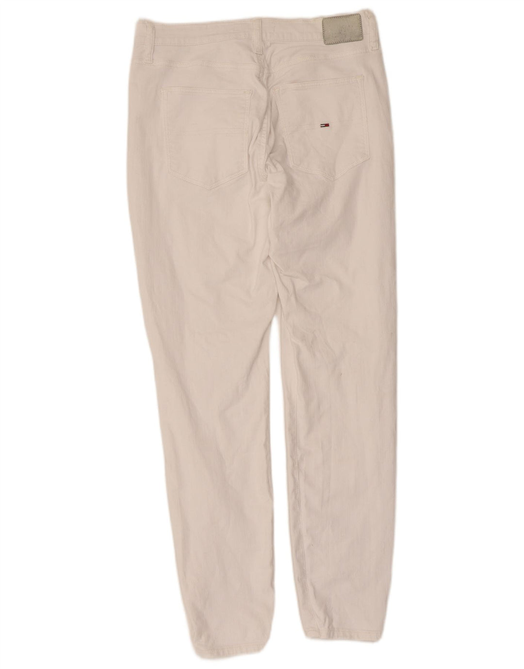 Damskie jeansy slim Tommy Hilfiger W32 L30 Biała bawełna