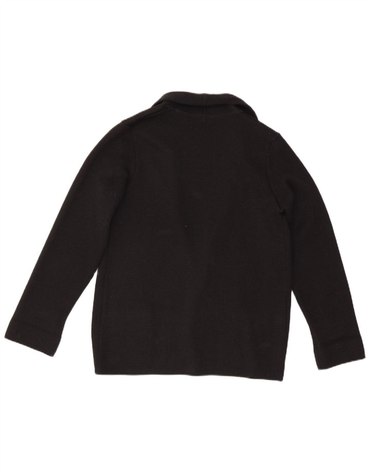 Sweter damski w stylu vintage, kardigan IT 46, duży czarny