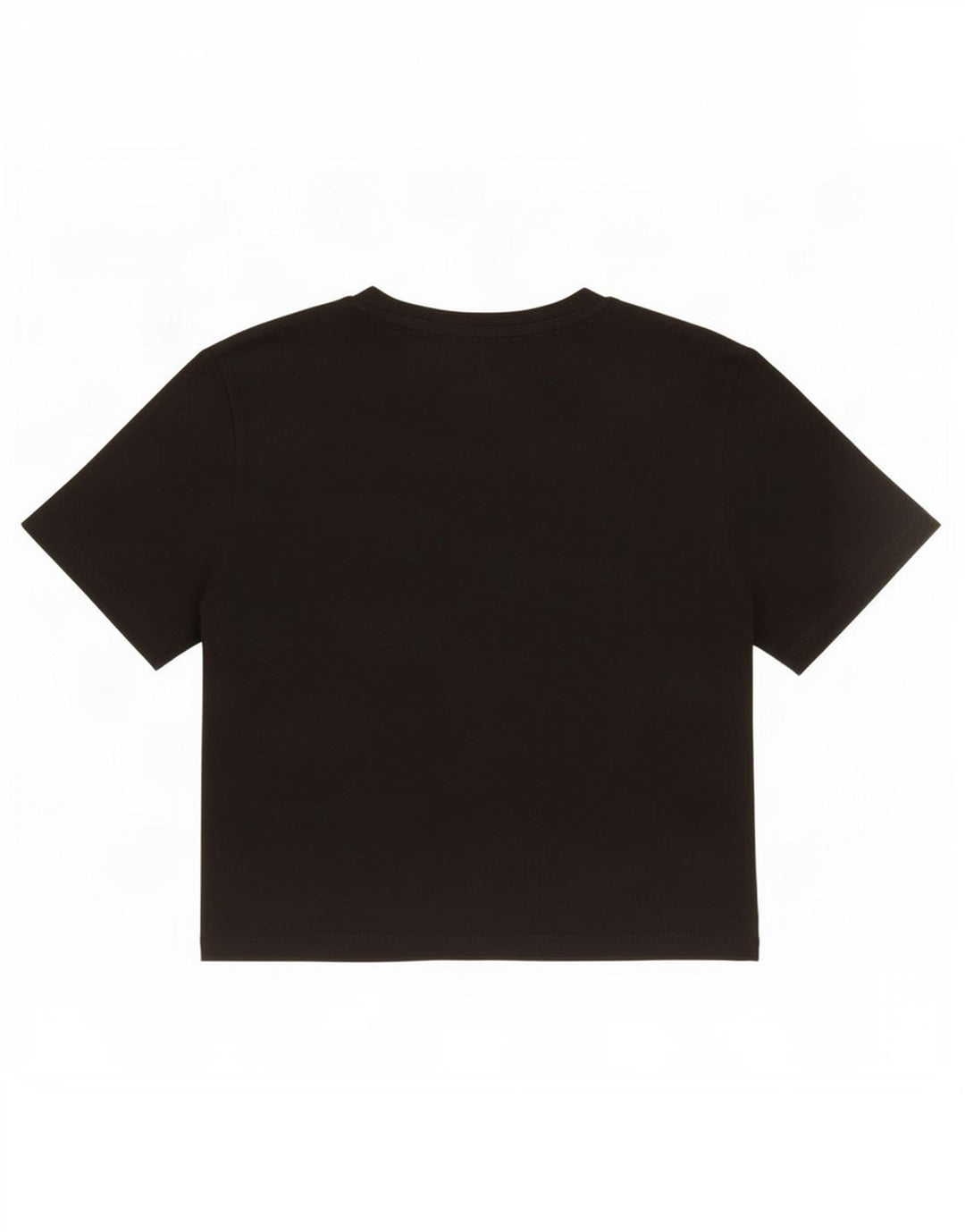 Damski T-shirt Zara Crop Top UK 12 Średni Czarny