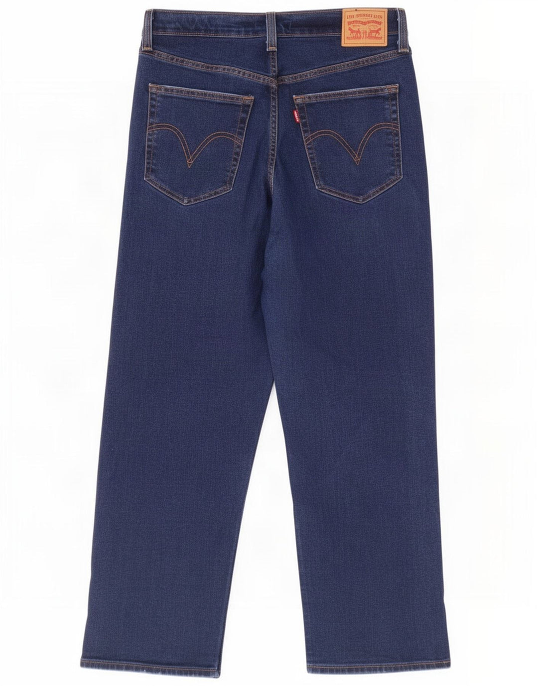 Damskie dżinsy Levi's Ribcage Straight W30 L26 niebieskie
