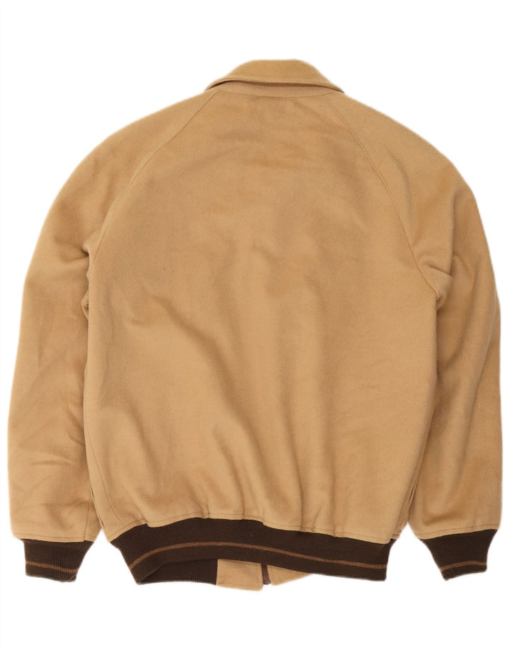 Męska kurtka bomberka Vintage UK 38 średni beż