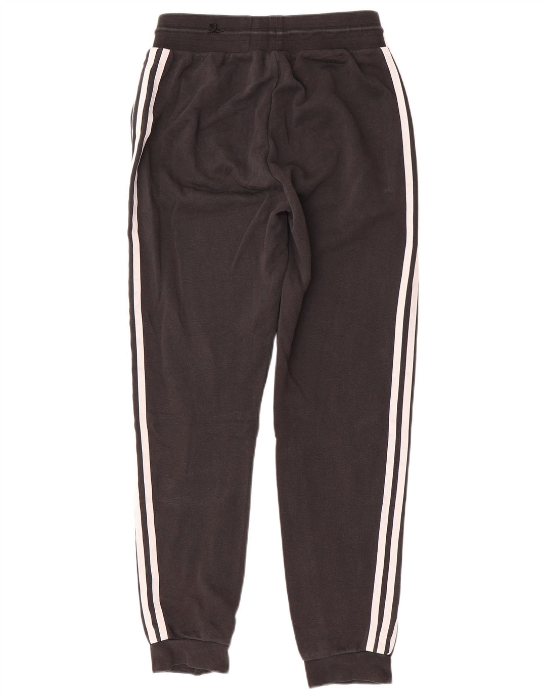 Damskie spodnie dresowe ADIDAS Joggers UK 10, małe, czarne, poliestrowe