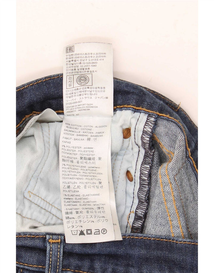 Męskie jeansy Levi's 511 Slim W31 L30 Niebieska bawełna