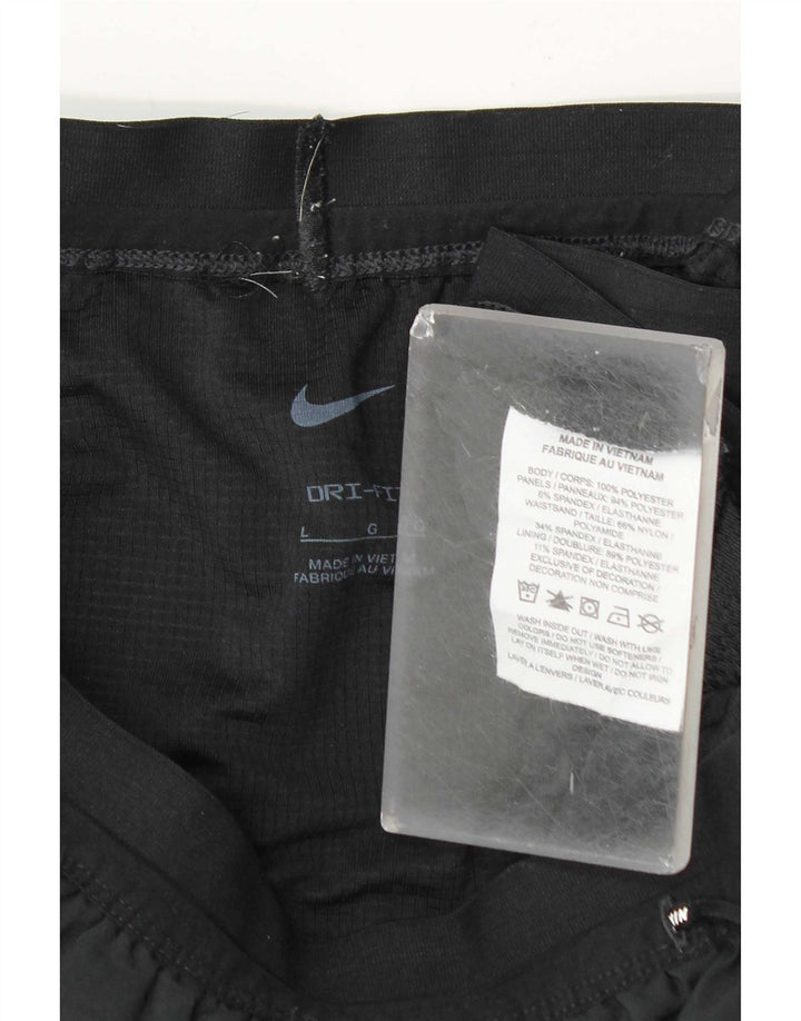 Męskie spodenki sportowe Nike Dri Fit, duże, granatowe, z poliestru