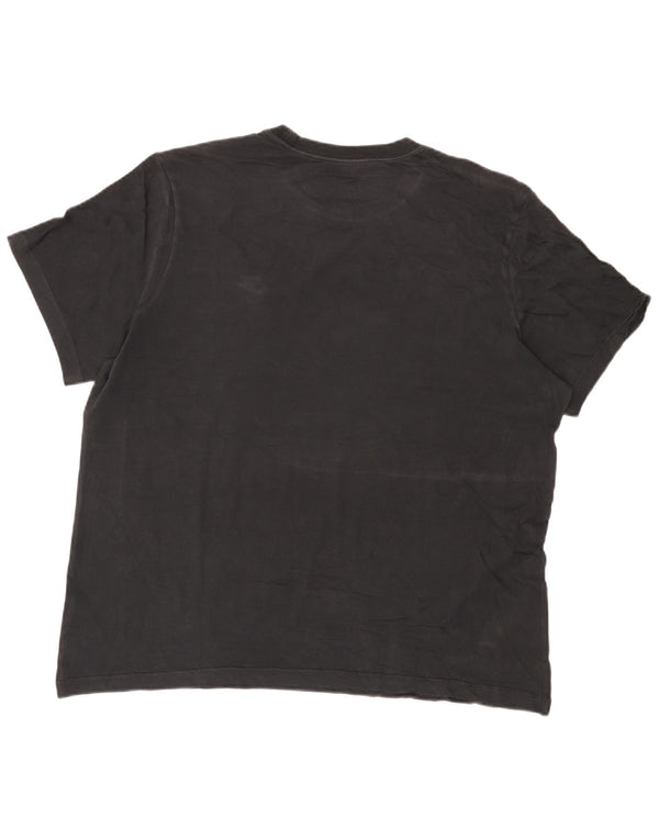 T-shirt męski Nike XL, czarny, bawełniany