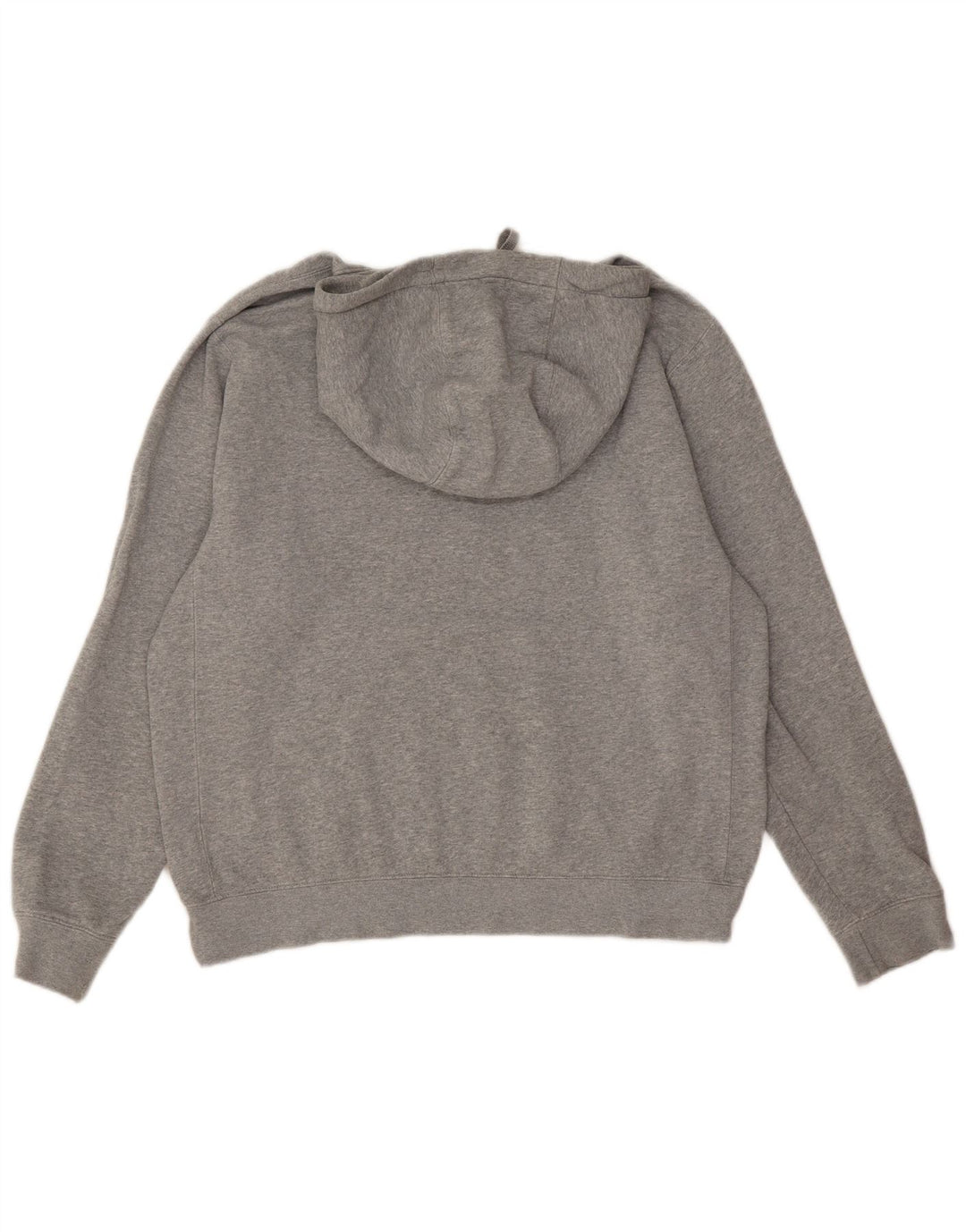 Męska bluza z kapturem Nike, średnia, szara, bawełniana nakrapiana