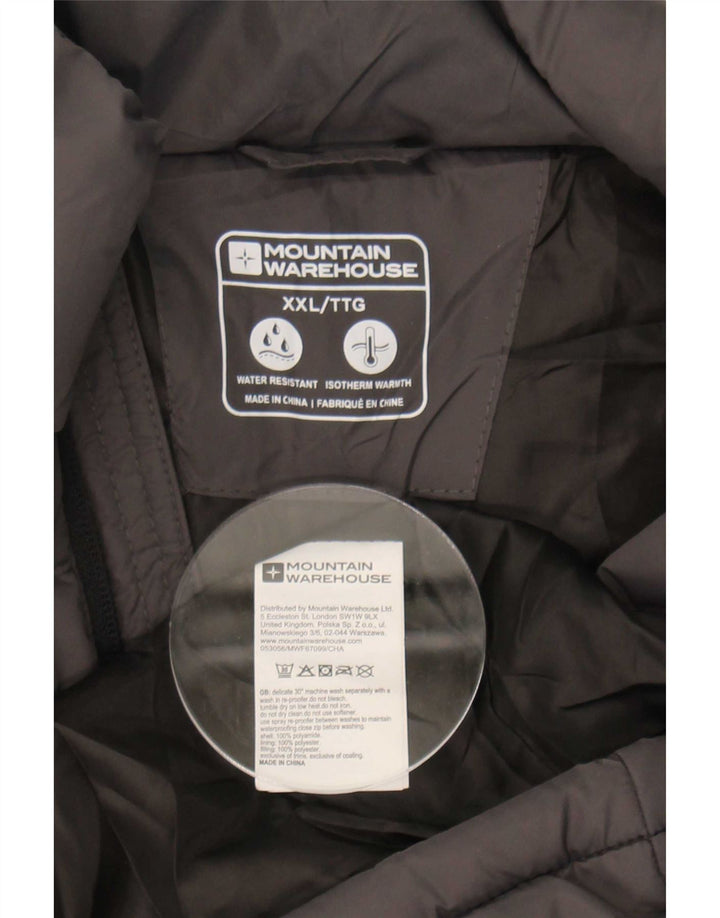 Męska wyściełana kamizelka Mountain Warehouse UK 44 2XL Szary poliamid