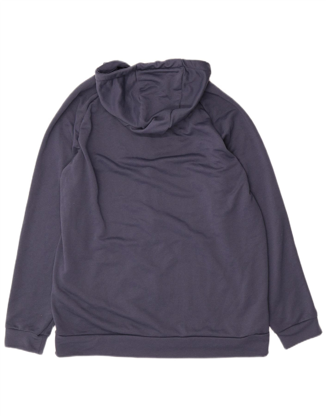 Męski sweter z kapturem i zamkiem błyskawicznym Nike Dri Fit, duży, granatowy