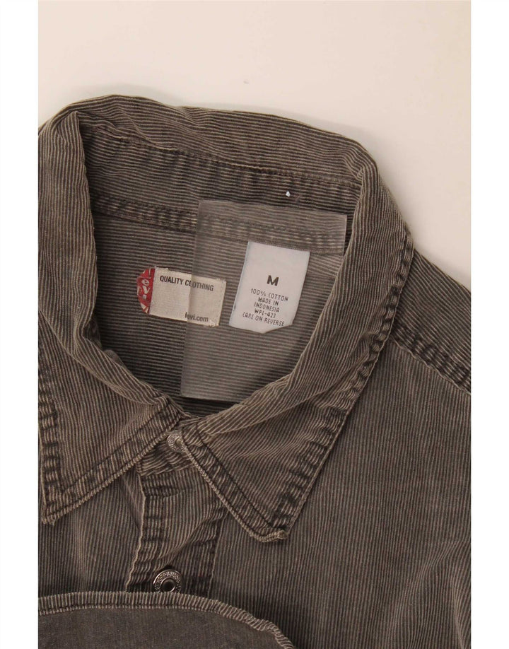 Męska koszula sztruksowa Levi's, średnioszara