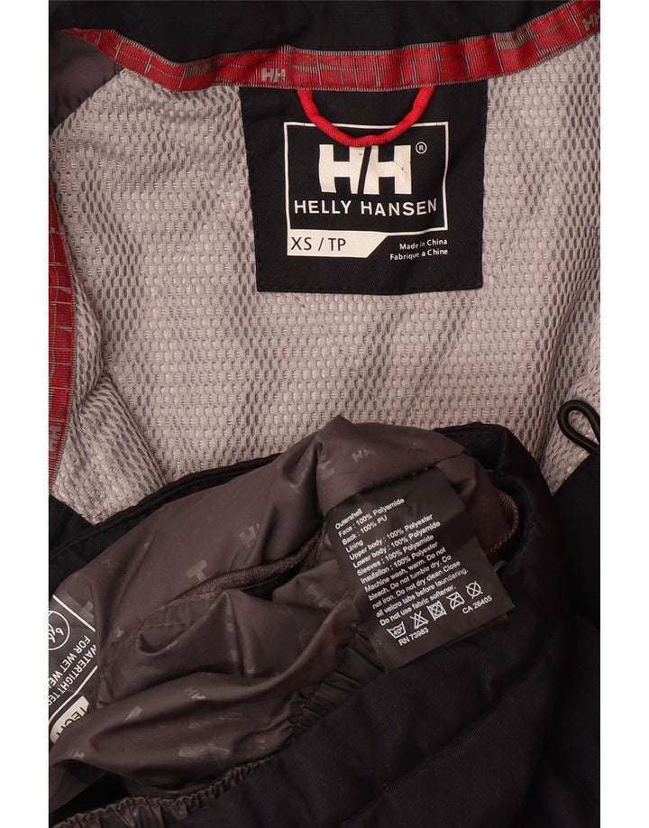 Męska wiatrówka HELLY HANSEN z grafiką UK 34 XS w kolorze czarnym