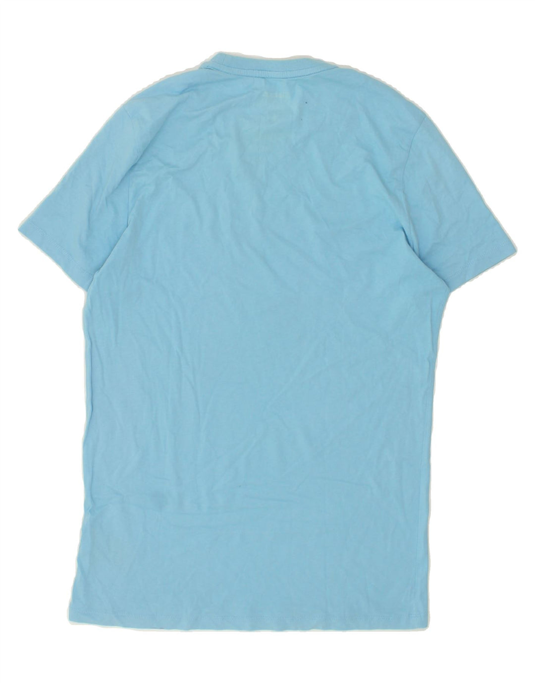 BLAUER Womens Graphic T-Shirt Top UK 14 Large Blue Cotton Vintage Blauer and Second-Hand Blauer from Messina Hembry 
