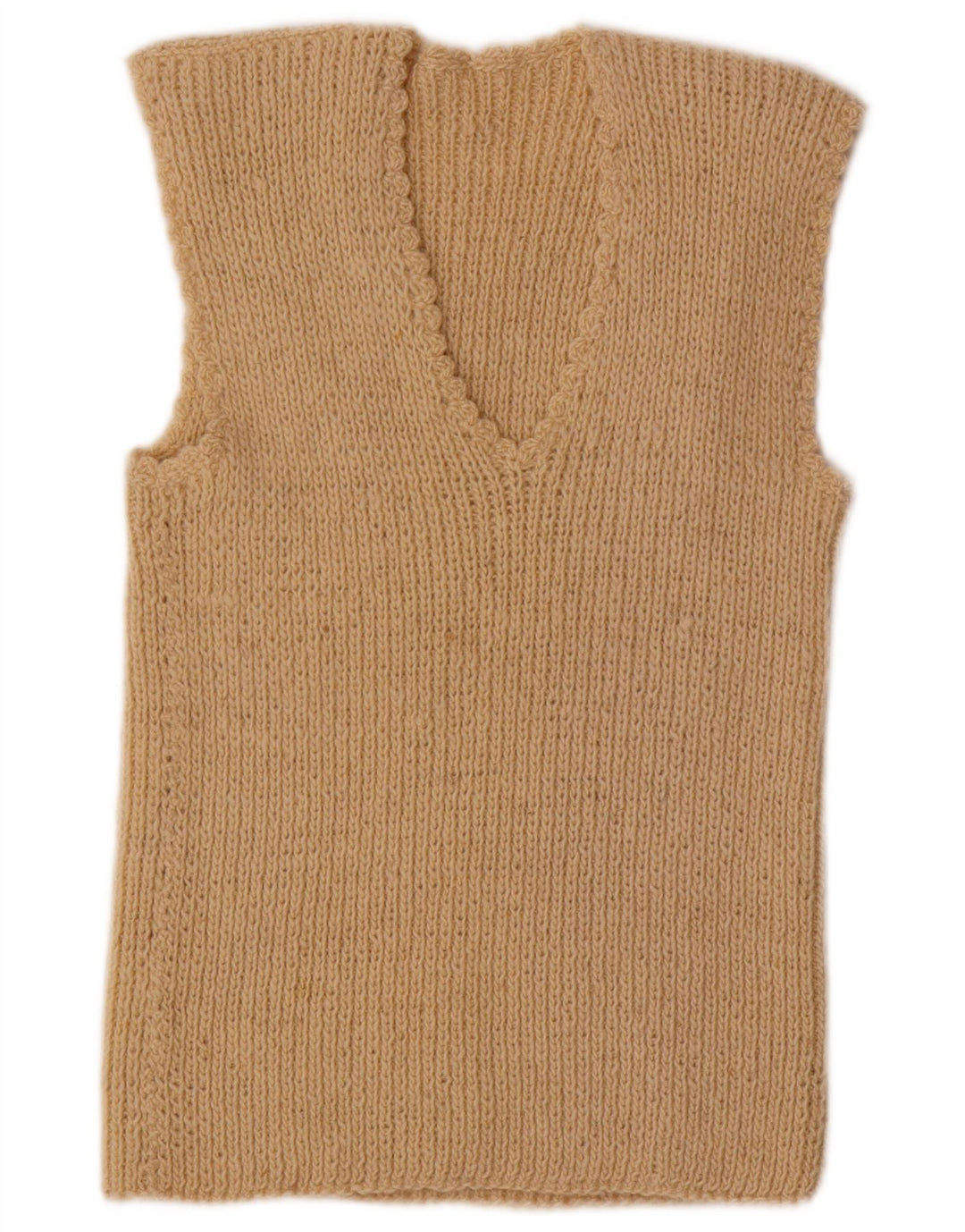 Tank top damski VINTAGE UK 12 w kolorze średniego beżu