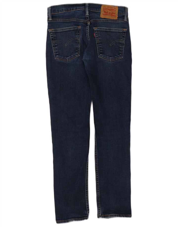 Damskie jeansy LEVI'S 511 Slim W32 L29 Niebieska bawełna