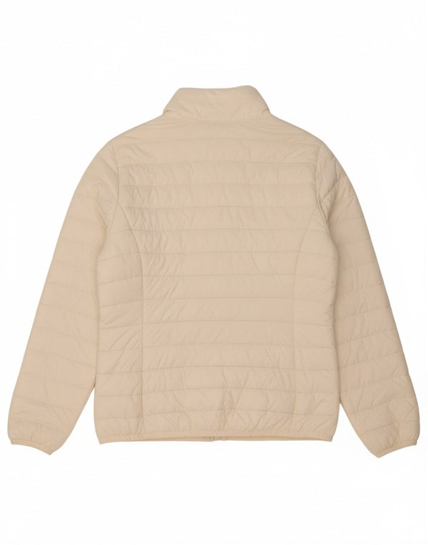 CARRERA Womens Padded Jacket UK 14 Medium White Polyamide