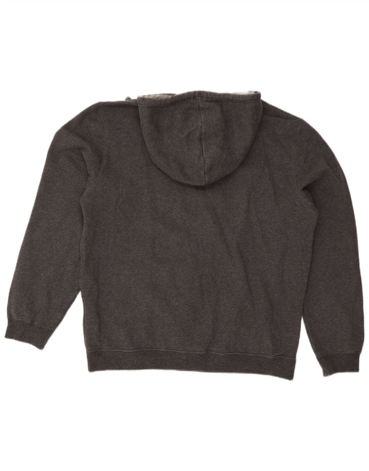 Męski sweter z kapturem CHAMPION, duży, szary, bawełniany