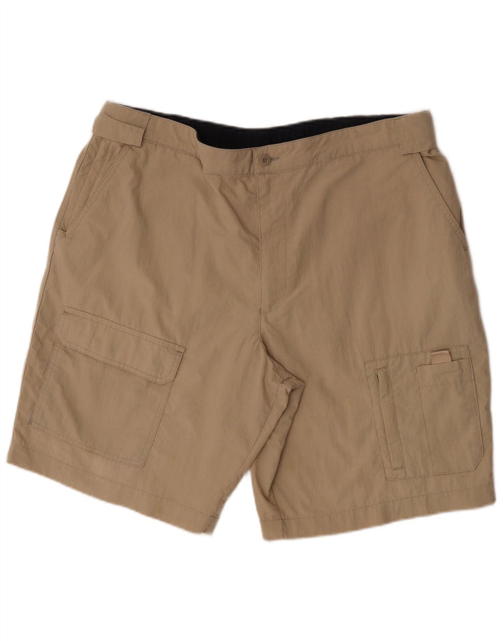 Męskie spodenki cargo Marks & Spencer W38 XL, beżowa, bawełniana