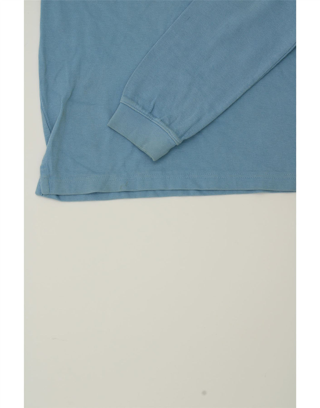 IZOD Mens Zip Neck Sweatshirt Jumper Medium Blue Cotton Vintage Izod and Second-Hand Izod from Messina Hembry 