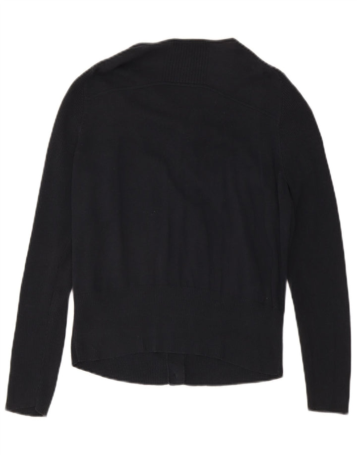 Marks & Spencer Damski sweter z autografem, UK 16, duży, granatowy