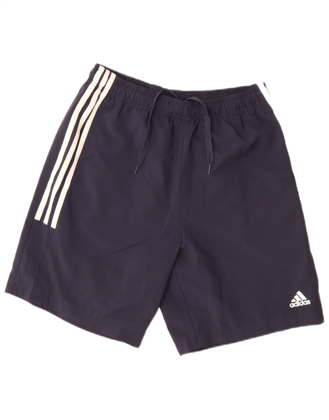 Męskie spodenki sportowe Adidas, średni granatowy poliester