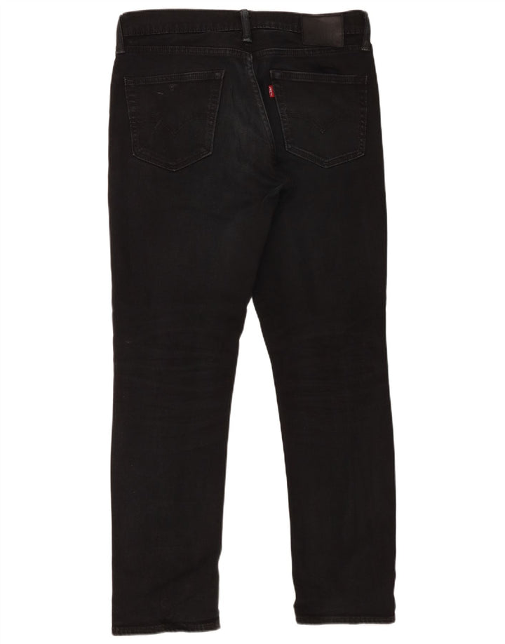 Męskie jeansy Levi's 511 Slim W32 L32 Czarna bawełna