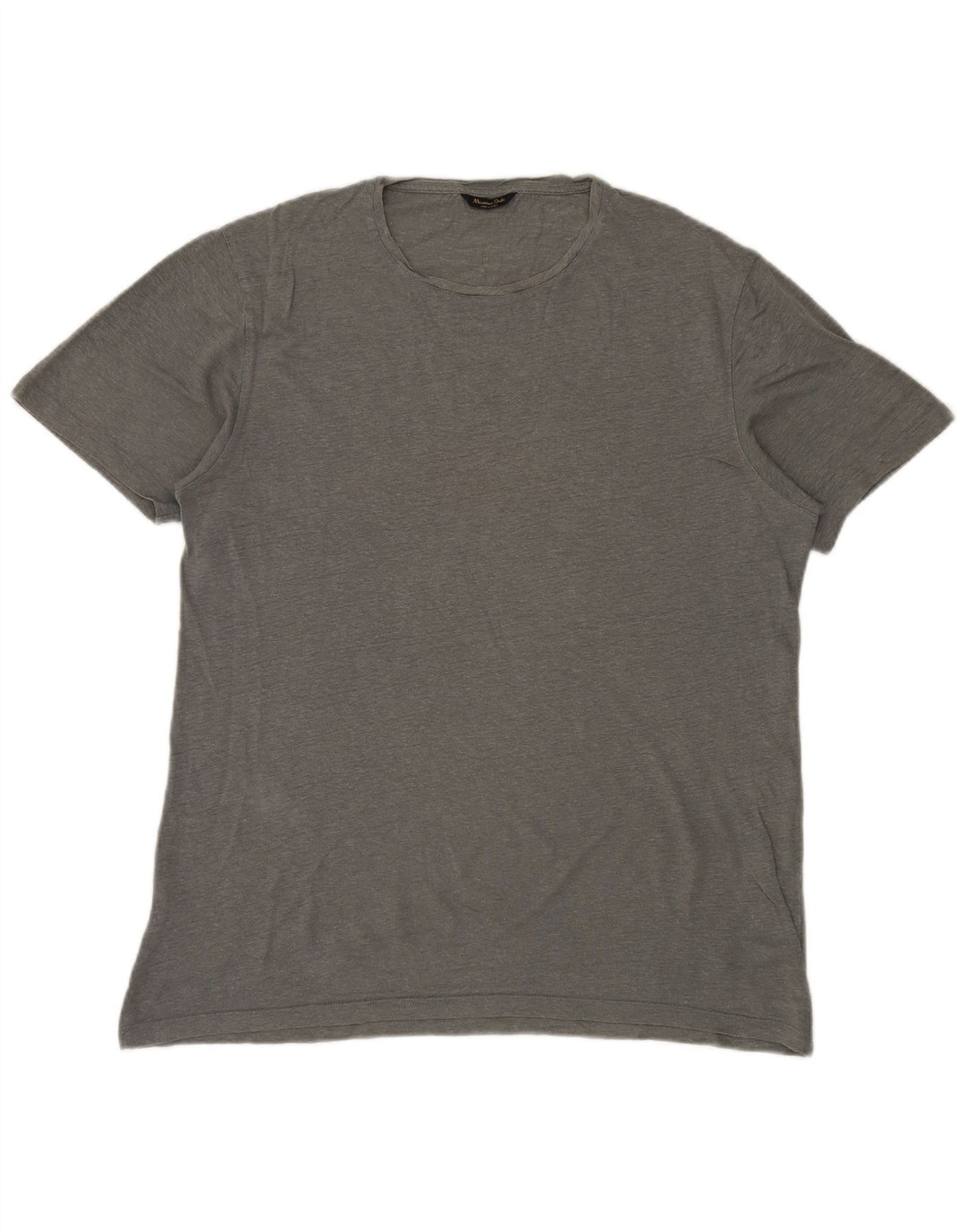 Męska koszulka T-shirt MASSIMO DUTTI XL, szara