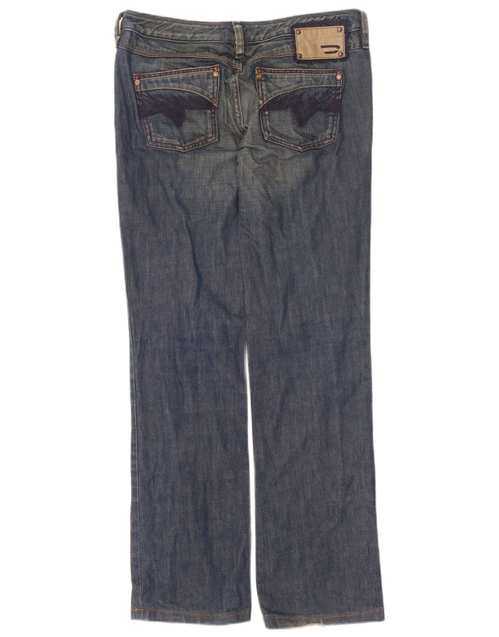 Damskie jeansy Diesel Kycut Straight W27 L30 Niebieskie