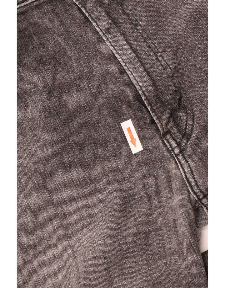 Męskie jeansy Levi's 511 Slim W36 L33 Szara bawełna