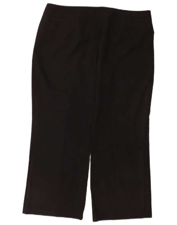 Spodnie damskie Marks & Spencer o luźnym kroju UK 18 XL W38 L28 Czarne