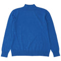 Damski sweter z golfem CASAMIA UK 16, duży, niebieski, wiskoza