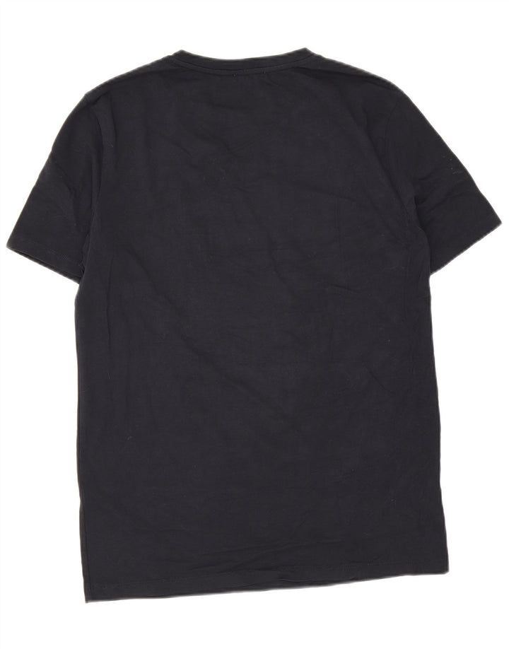T-shirt męski Zara, duży, granatowy