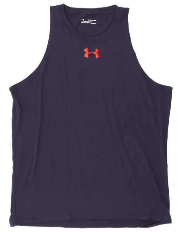 Męska kamizelka Under Armour Heat Gear Graphic 3XL granatowa