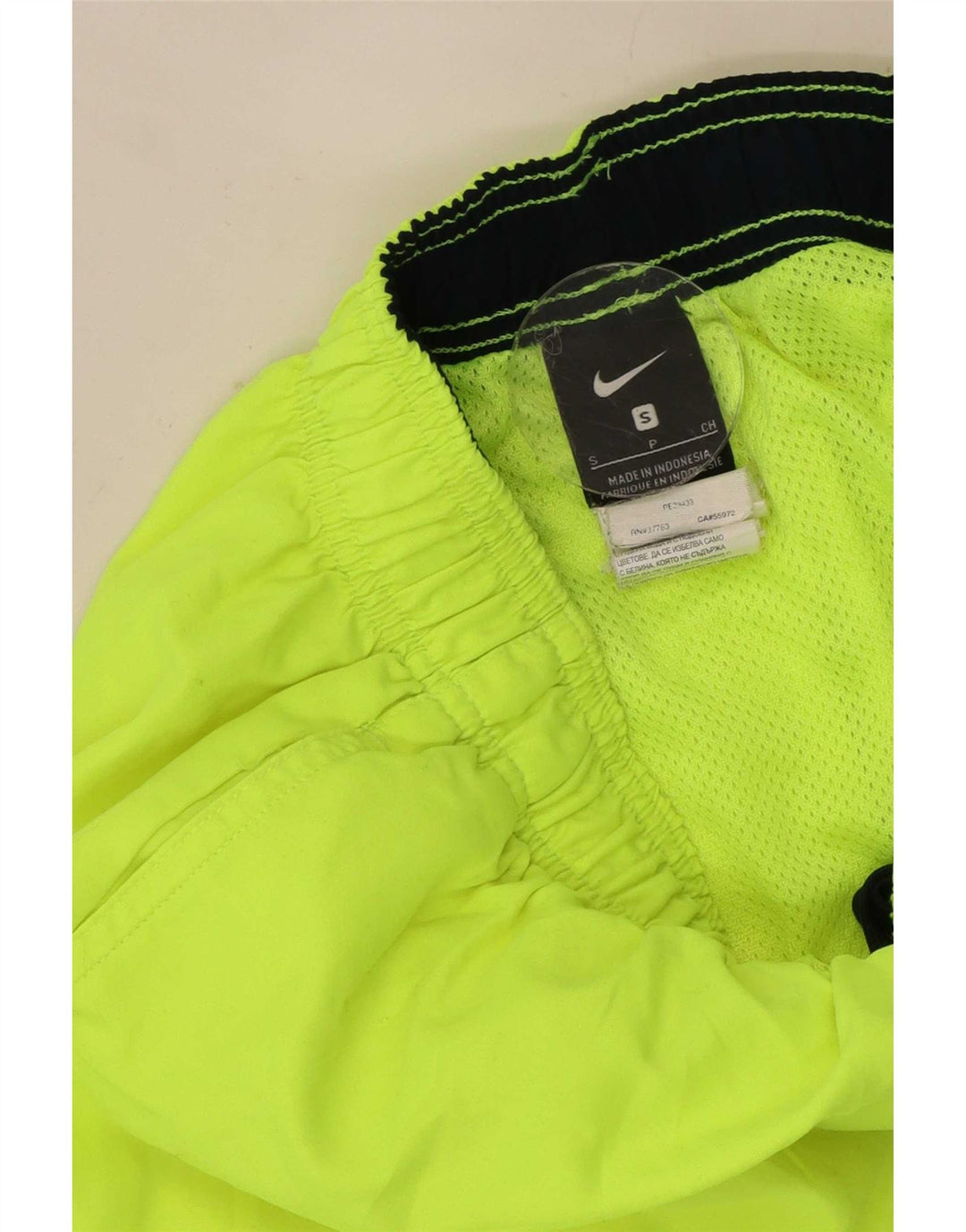 Męskie spodenki sportowe Nike, małe, zielone, poliestrowe