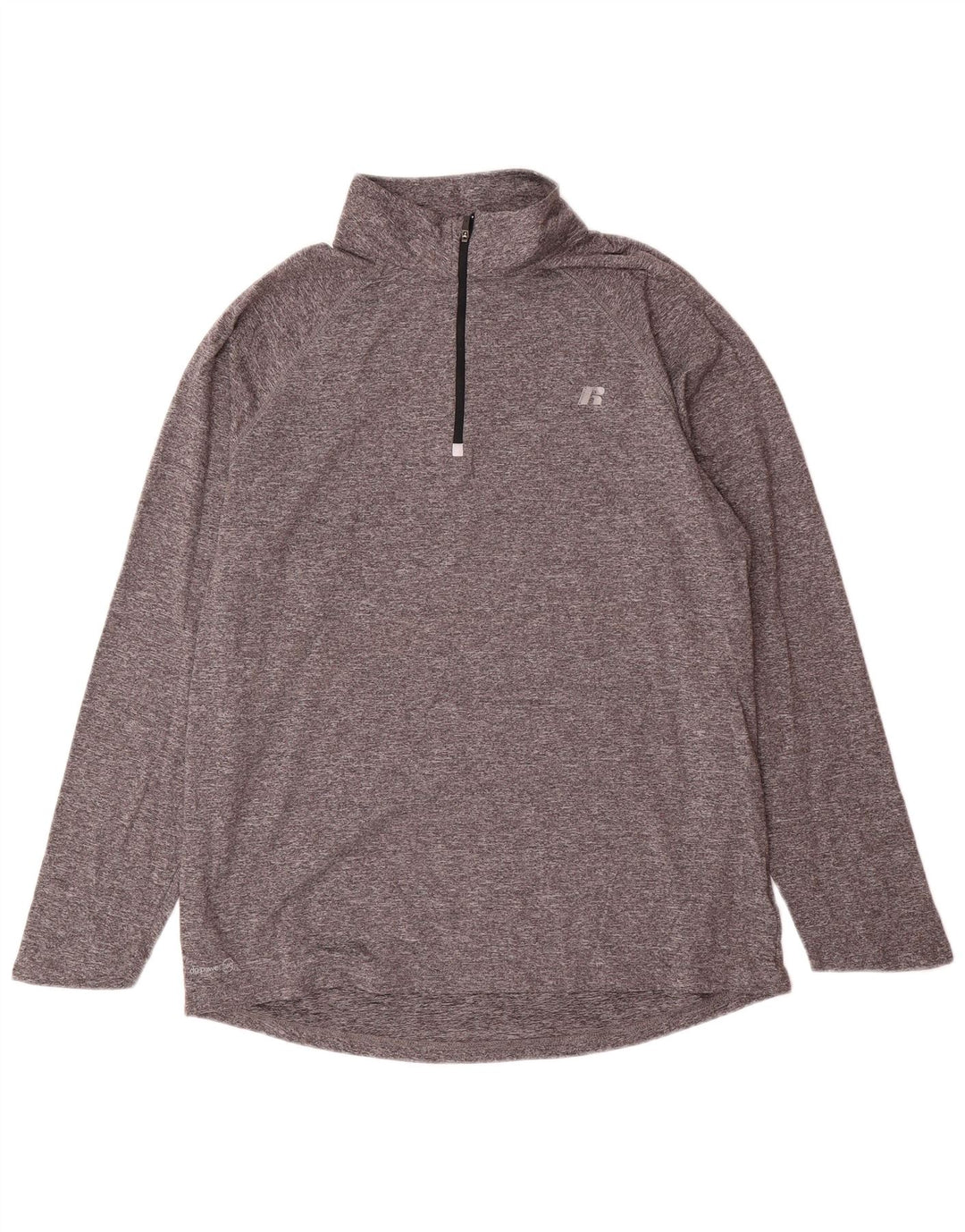 Top męski dresowy RUSSELL ATHLETIC Dri-Power, UK 42/44, duży szary