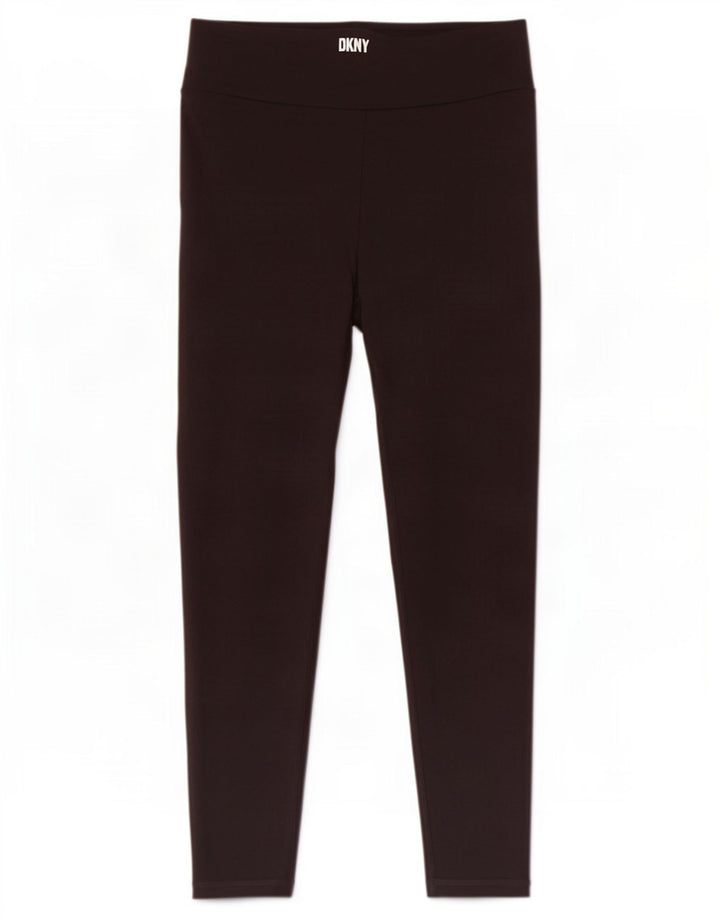Legginsy damskie Dkny UK 14, średni czarny poliester