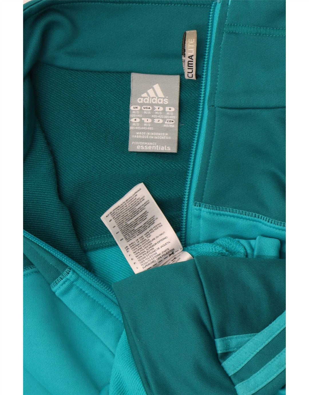 Damska bluza dresowa Adidas Climalite Top Jacket UK 12/14 Średnia zieleń