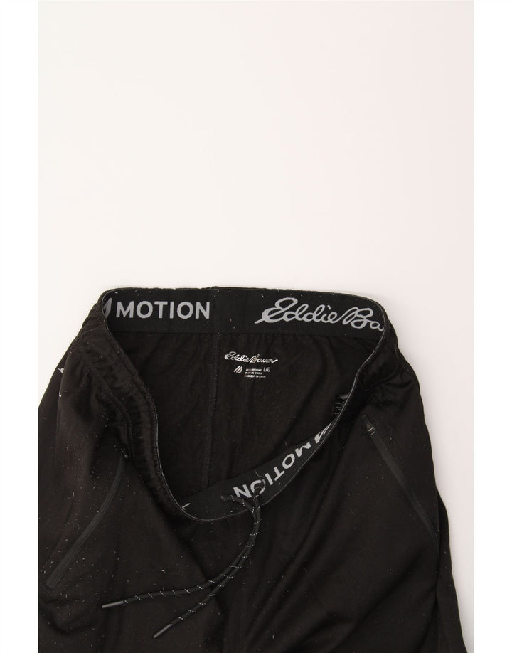 EDDIE BAUER Mens Tracksuit Trousers Joggers Large Black Polyester Vintage Eddie Bauer and Second-Hand Eddie Bauer from Messina Hembry 