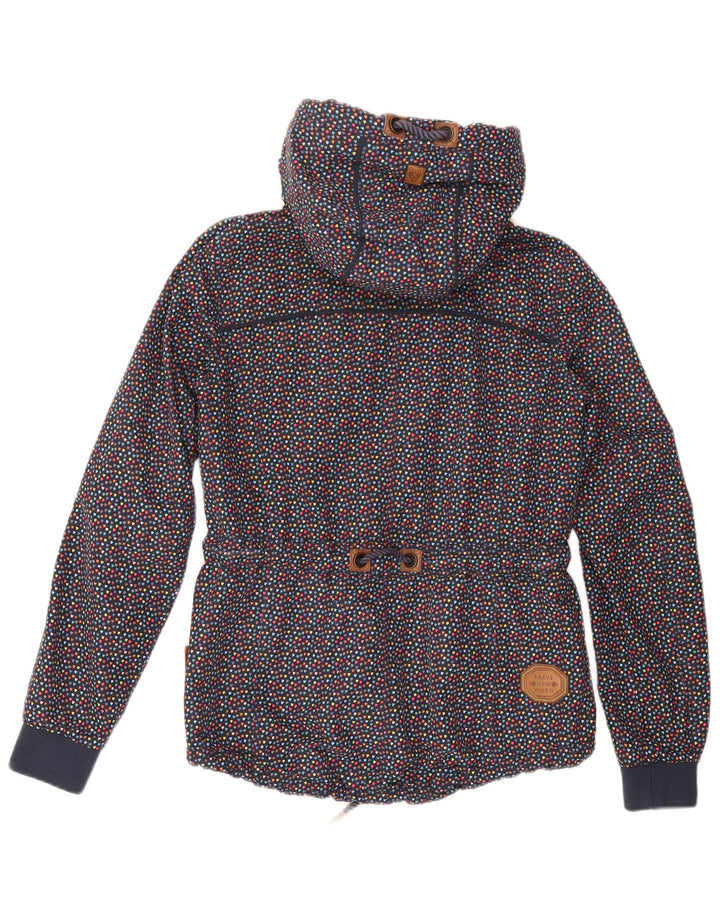 Damska kurtka wiatrówka Naketano UK 14, średnia, wielokolorowa, nakrapiana