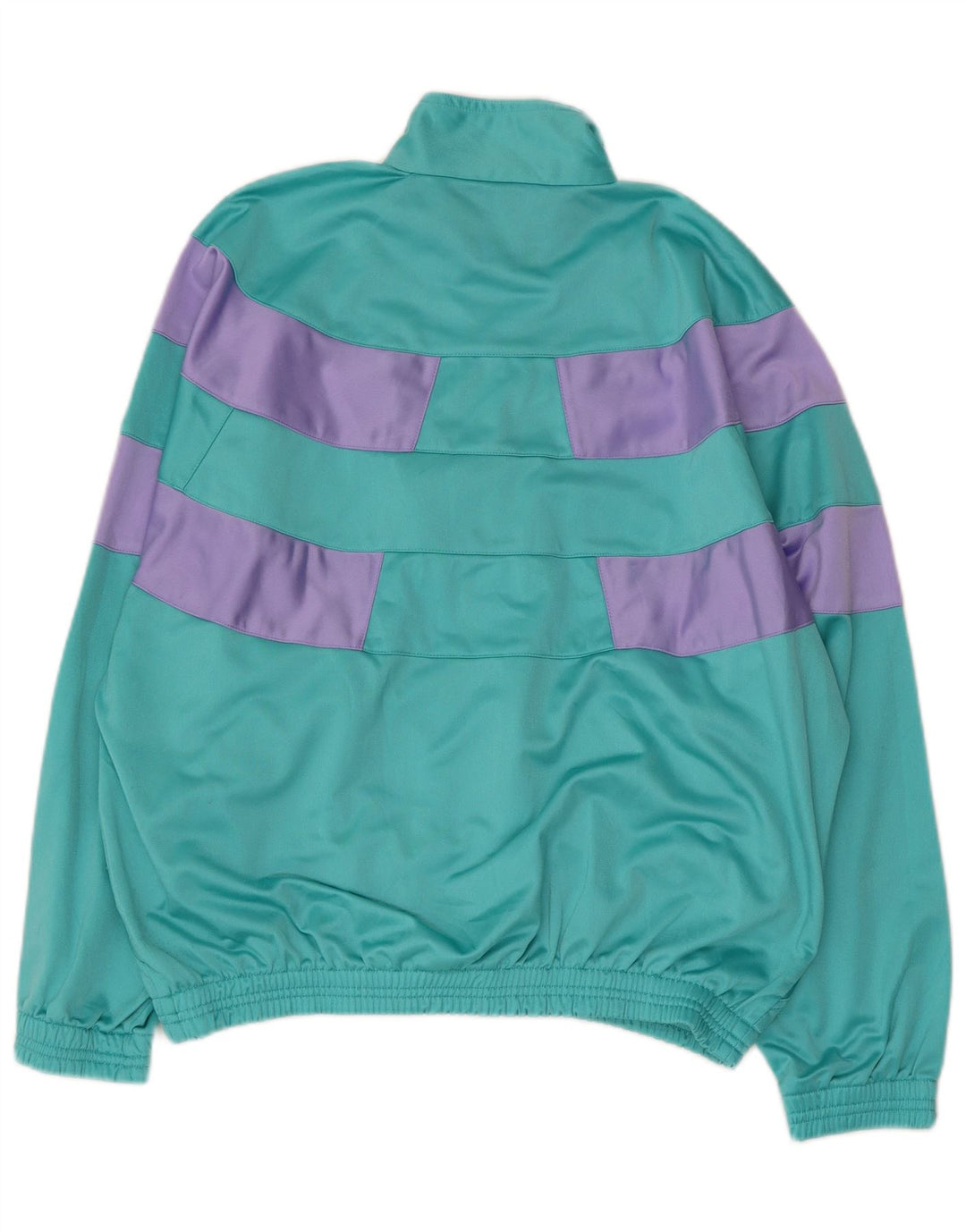 Damska kurtka dresowa VINTAGE UK 18 XL w kolorze turkusowym