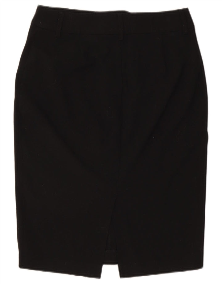 Marks & Spencer Damska spódnica ołówkowa UK 8 Small W27 Czarny poliester