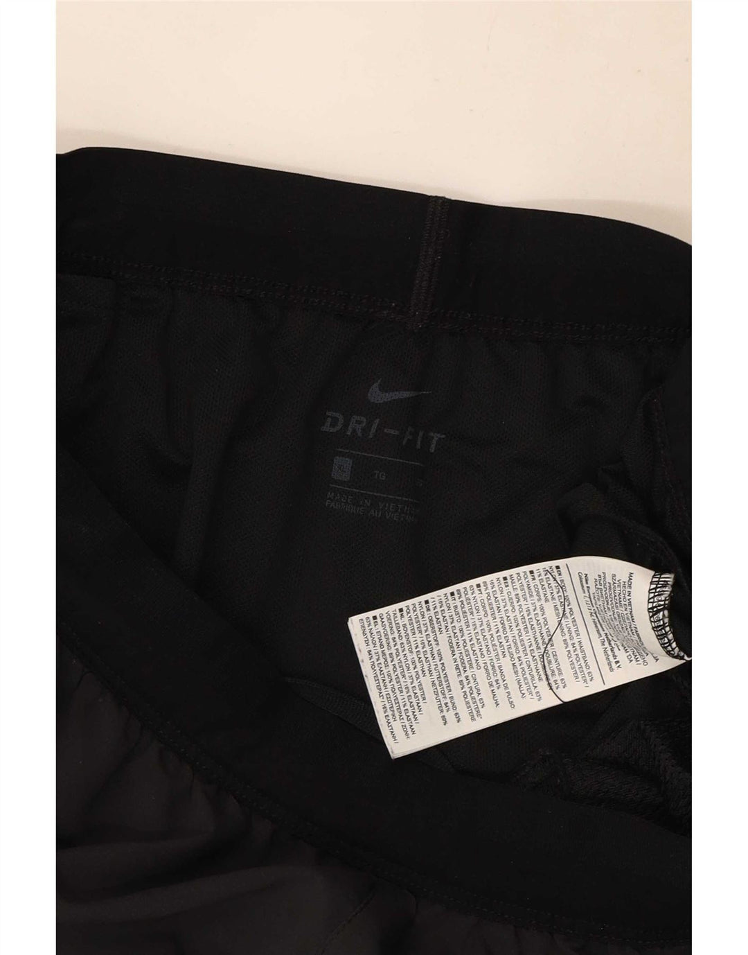 Męskie spodenki sportowe Nike Dri Fit XL, czarne, poliestrowe