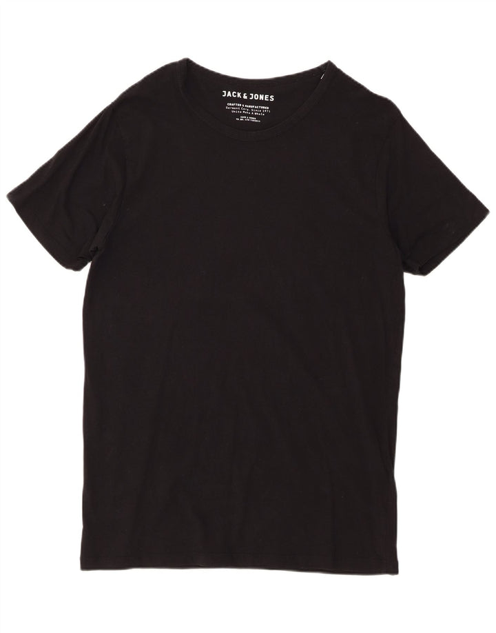 T-shirt męski Jack & Jones Top XL, czarny, bawełniany