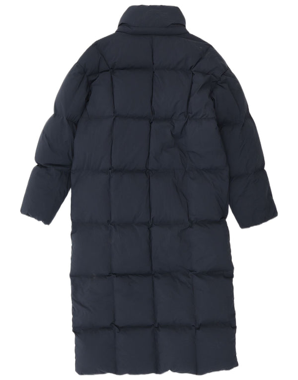 Damski płaszcz oversize Tommy Hilfiger z podszewką UK 10, mały, granatowy, poliester