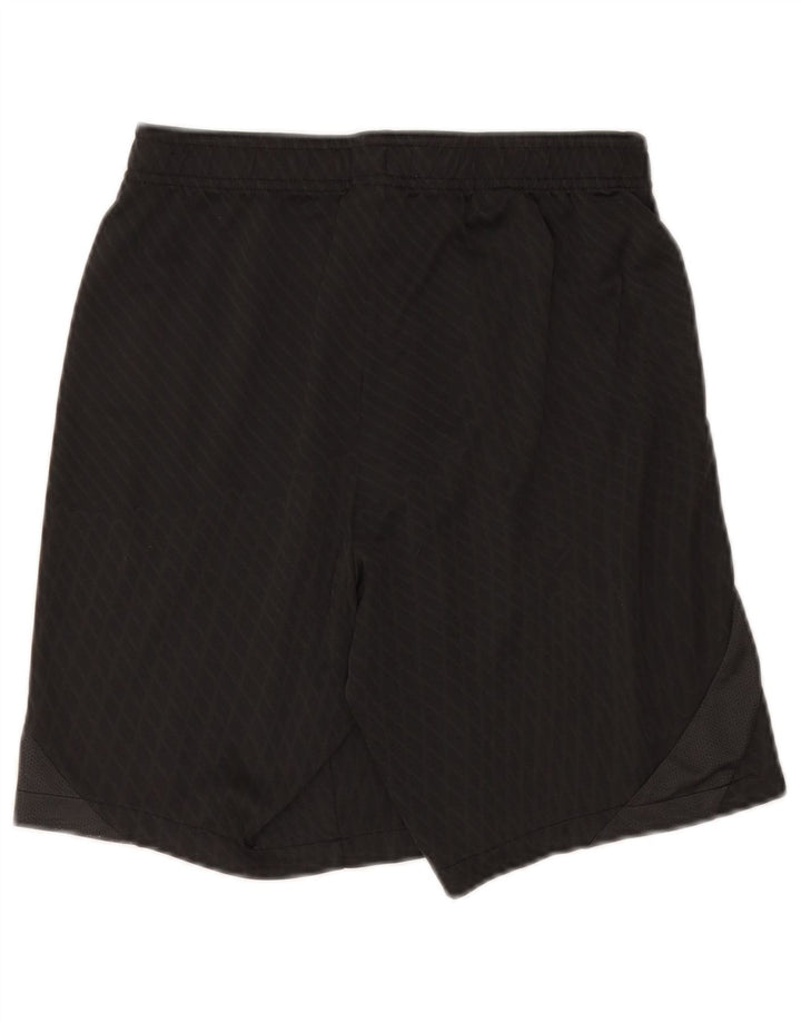Męskie spodenki sportowe Nike Dri Fit Slim Fit, mała, czarna, poliestrowa kratka