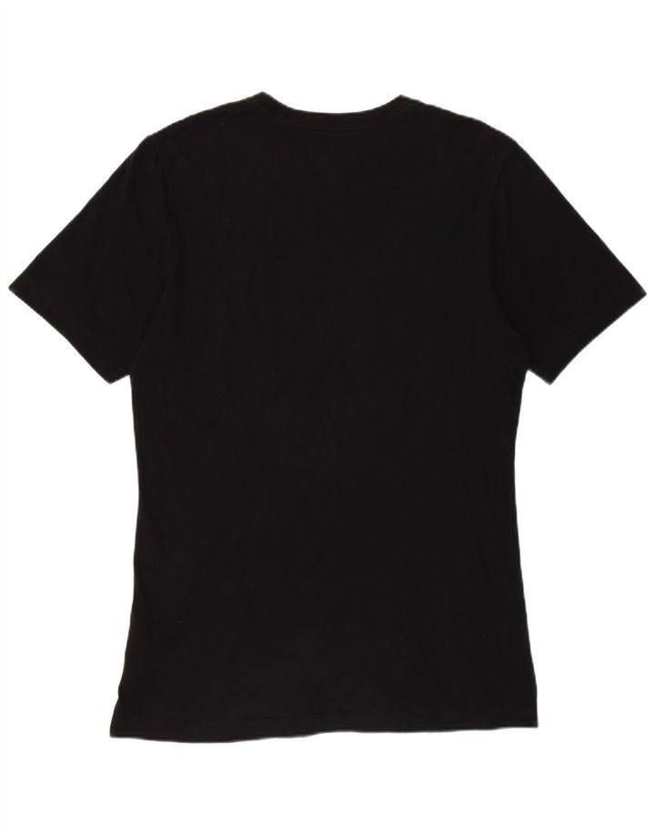 T-shirt męski Nike, mały, czarny, bawełniany